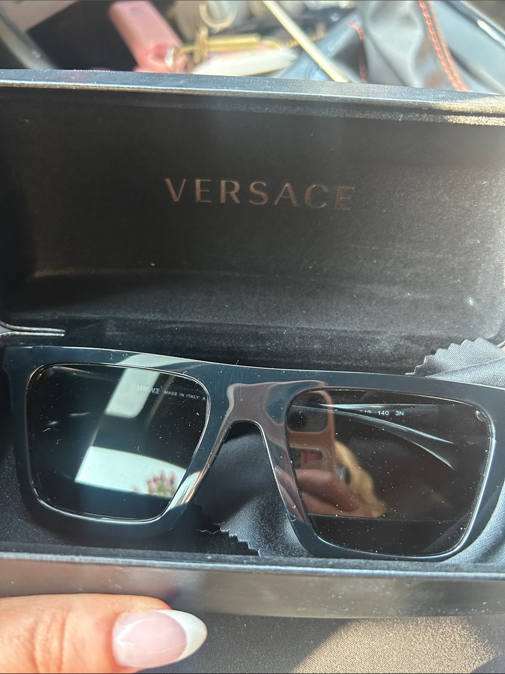 Versace women Black Sunglasses - Classic Designer Shades